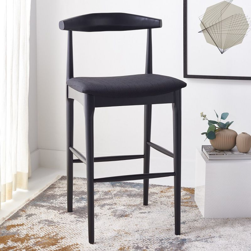 Lionel Retro Bar Stool - BST1503 - Black - Safavieh
