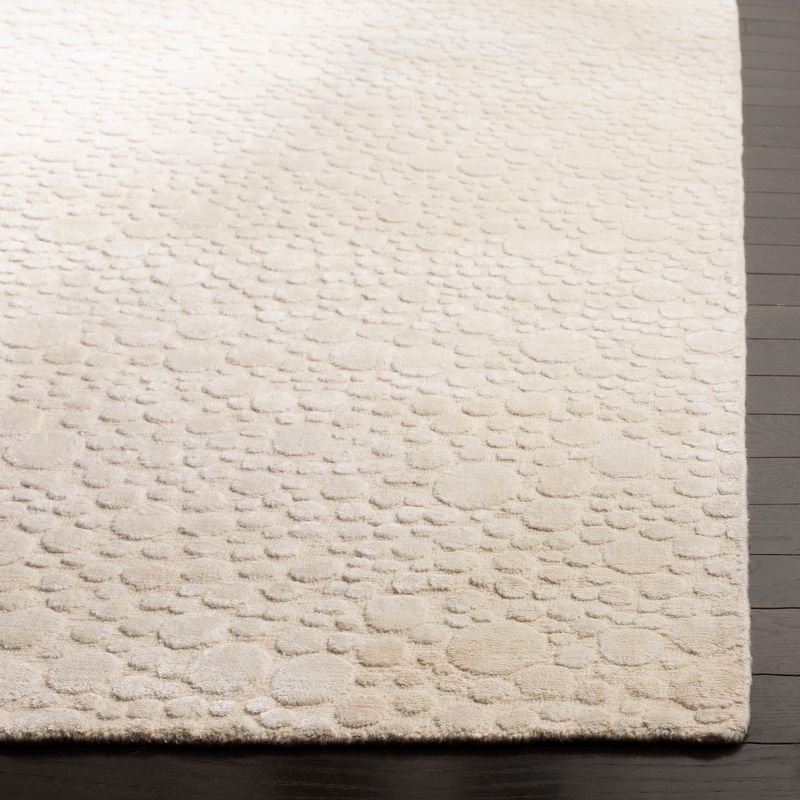 Mirage MIR680 Hand Loomed Indoor Area Rug - Creme/Creme - 8'x10' - Safavieh.