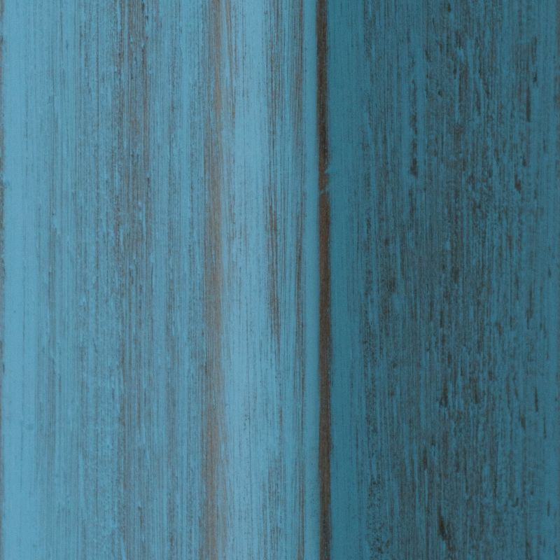 24" Ivy Counter Height Barstool Light Blue/Brown - Winsome: Farmhouse Style, Round Seat, Wood Frame