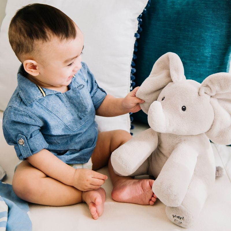GUND Baby Flappy the Elephant Musical Plush