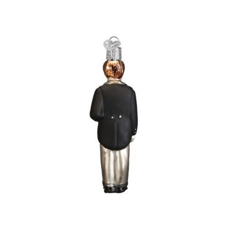 Glass Hanging Figurine Ornament
