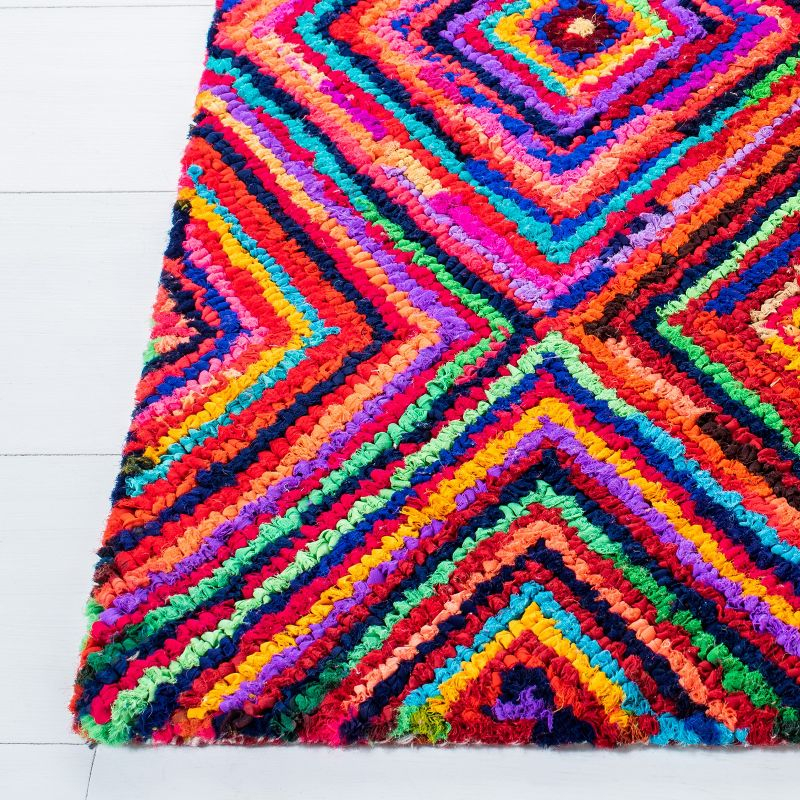 Nantucket NAN317 Hand Tufted Area Rug - Multi - 8'x8' - Safavieh.