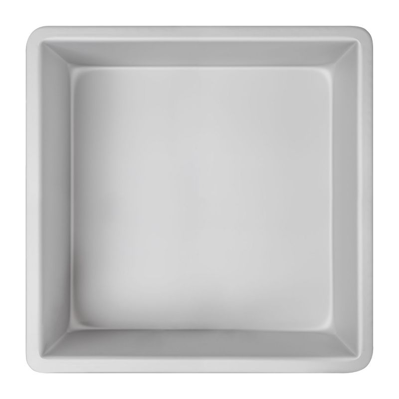 Fat Daddio's Anodized Aluminum Square Cake Pan Solid Bottom - 2" Deep -12"x12"x2"