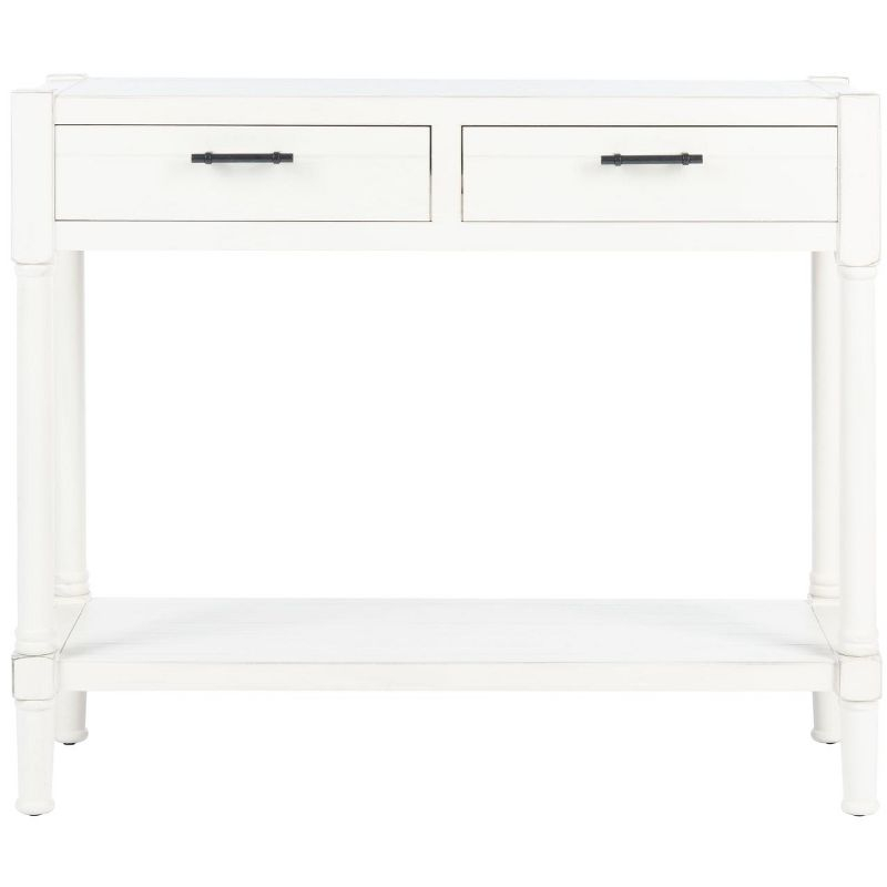 Filbert 2 Drawer Console Table - CNS5716A - Off-White - Safavieh