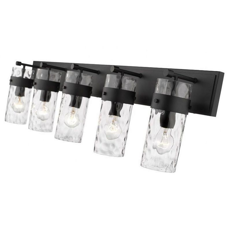 Z-Lite Fontaine 5 - Light Vanity in  Matte Black