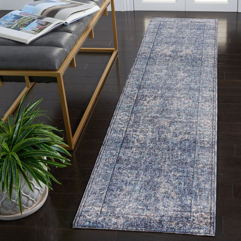 Moondust MND668 Power Loomed Area Rug - Blue/Turquoise - 8'x10' - Safavieh.