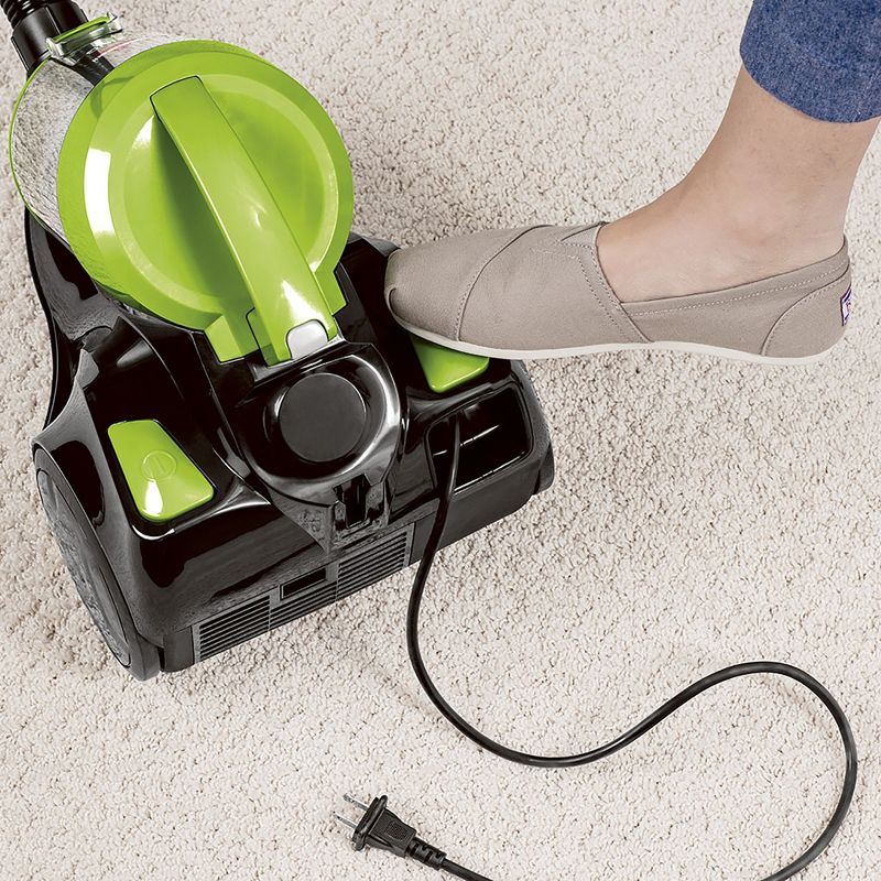 BISSELL Zing Bagless Canister Vacuum - 2156A: Lightweight Electric Cleaner, Multi-Surface, Automatic Cord Rewind
