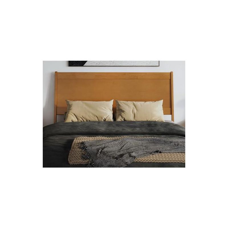 AFI Furnishings Casanova Queen Solid Wood Panel Headboard in White