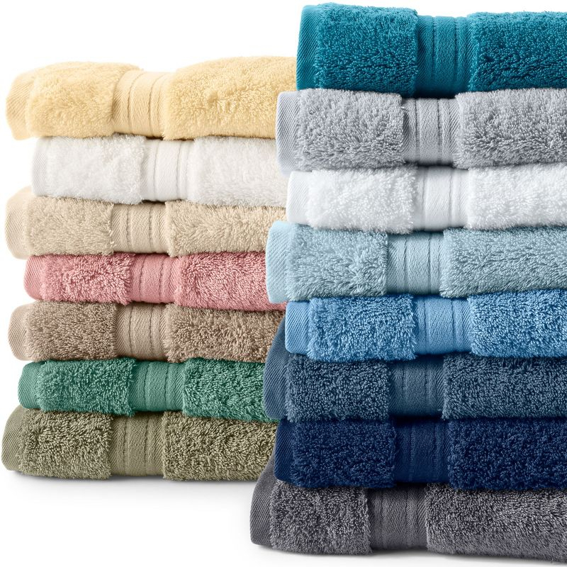 Lands' End Premium Supima Cotton Bath Towel - Bath Towel - Fresh Thyme