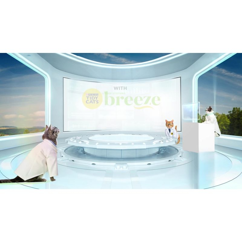 Purina Tidy Cats BREEZE Litter Box System Starter Kit Litter Box, Litter Pellets & Pads - 7.8bs