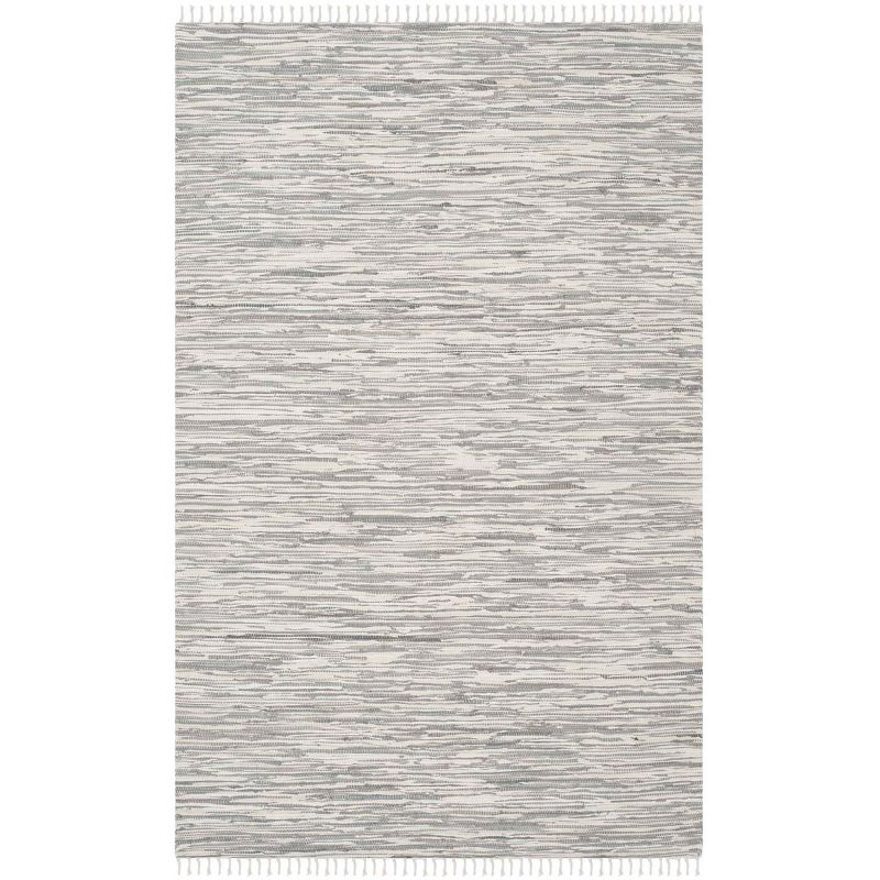 Montauk MTK753 Hand Woven Indoor Area Rug - Silver - 8'9"x11'9" - Safavieh.