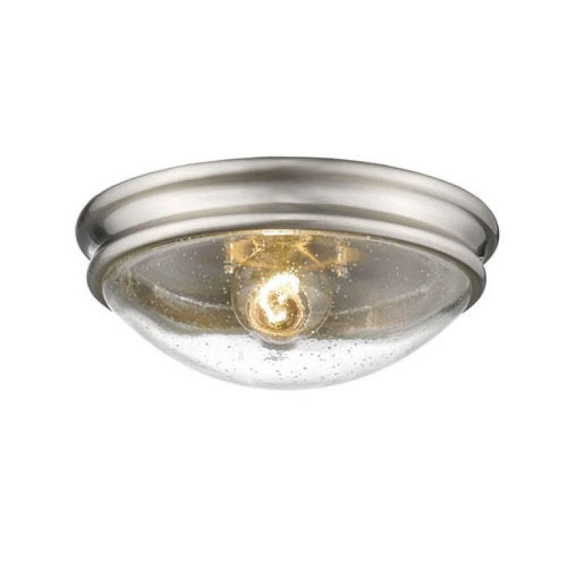 Millennium Lighting 1 - Light Flush Mount in  Brushed Nickel