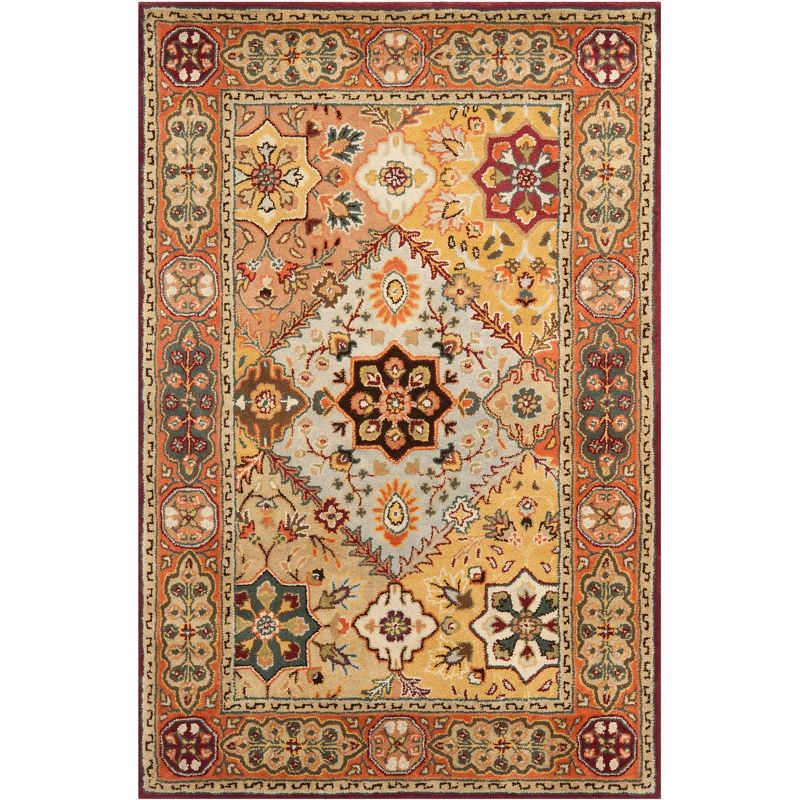 Persian Legend PL812 Hand Tufted Indoor Accent Rug - 3'x5' - Red/Rust - Safavieh