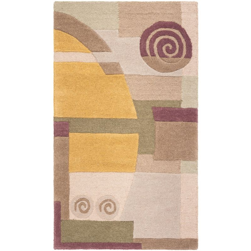 Rodeo Drive RD643 Hand Tufted Accent Rug - Beige - 2'6"x4'6" - Safavieh.
