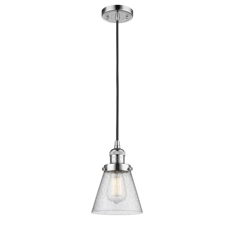 Innovations Lighting Cone 1 - Light Pendant in  Polished Chrome