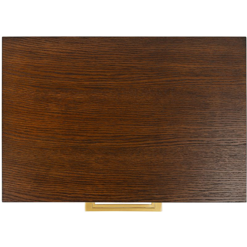 Estelle Nightstand - FOX6262 - Walnut - Safavieh Couture