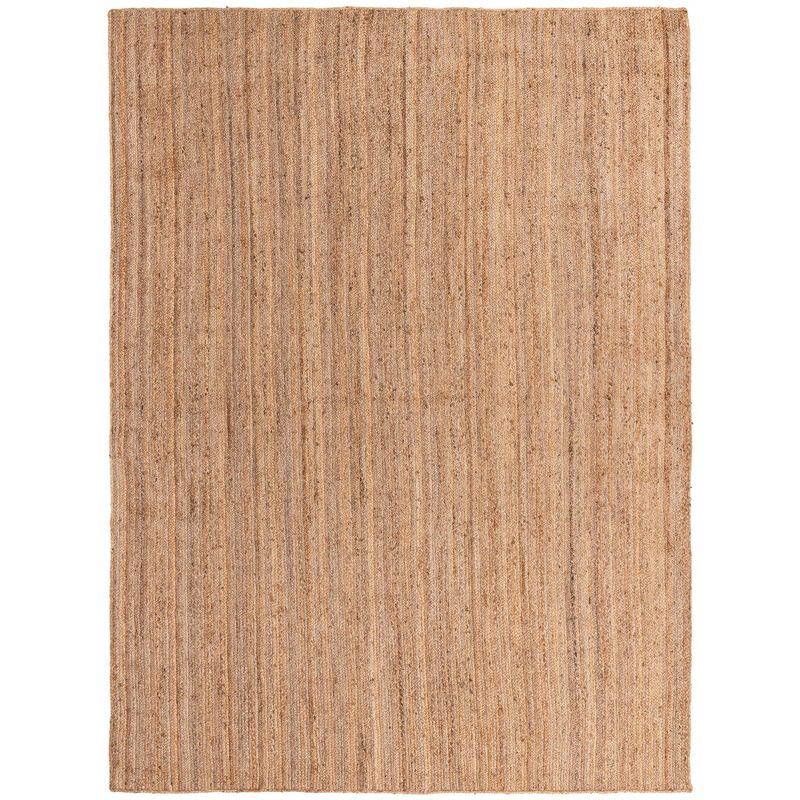 Unique Loom Braided Jute Collection Area Rug - Dhaka (10'  x 14' 1" Rectangle Natural)