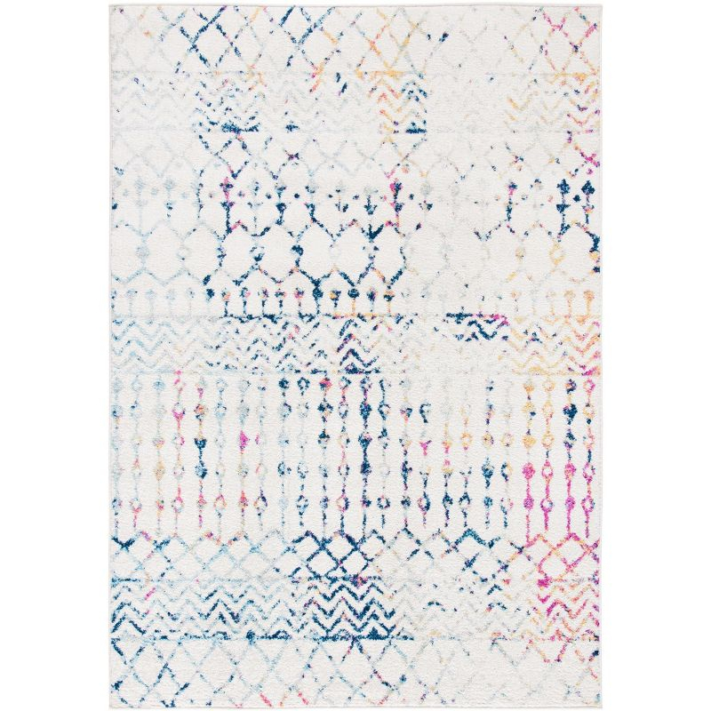 Tulum TUL270 Power Loomed Indoor Accent Rug - Ivory/Blue - 2'x3' - Safavieh