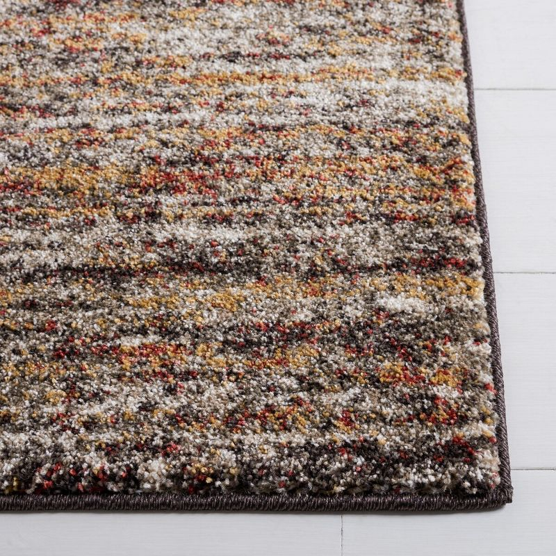Retro RET2133 Power Loomed Indoor Area Rug - Ivory/Gold - 4'x6' - Safavieh.