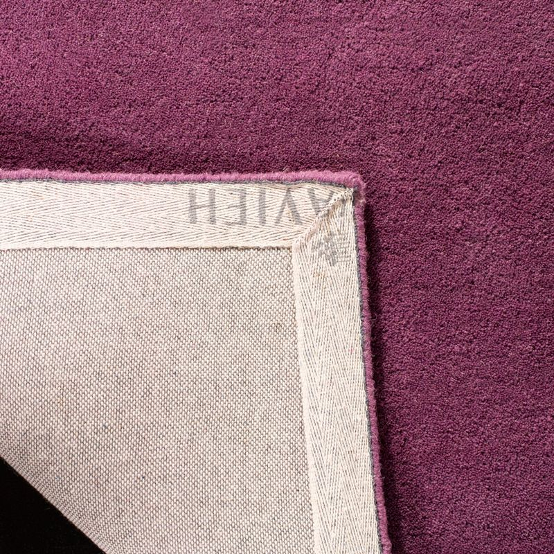 Soho SOH704 Hand Tufted Indoor Area Rug - Purple/Ivory - 5'x8' - Safavieh