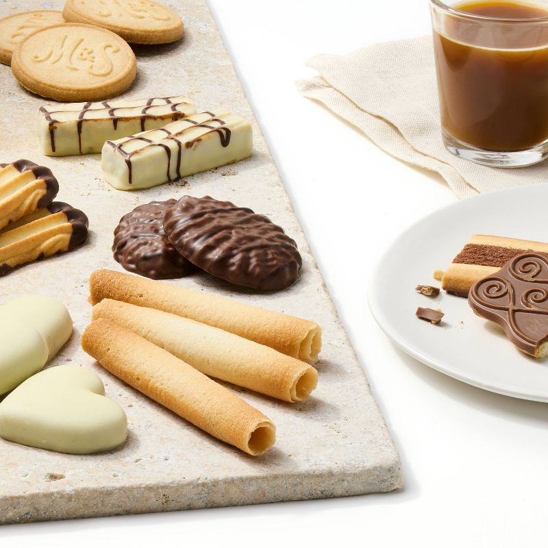 M&S Belgian Chocolate Biscuit Tin - 17.6oz