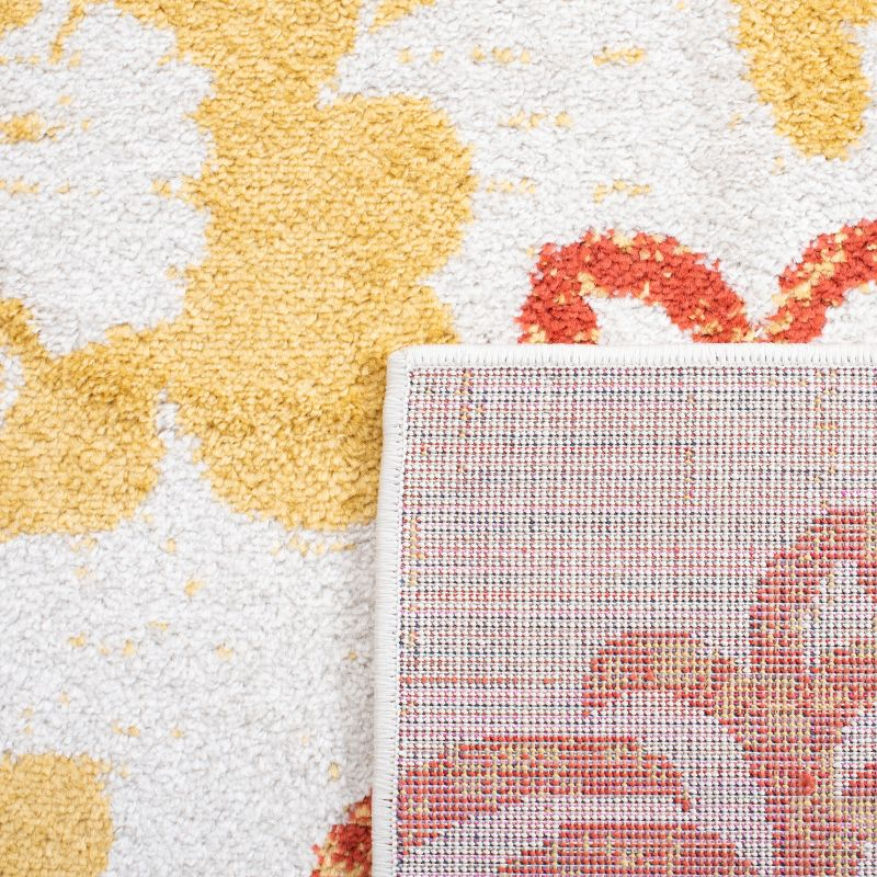 Adirondack ADR114 Machine Made Indoor Area Rug - Grey/Gold - 9'x12' - Safavieh