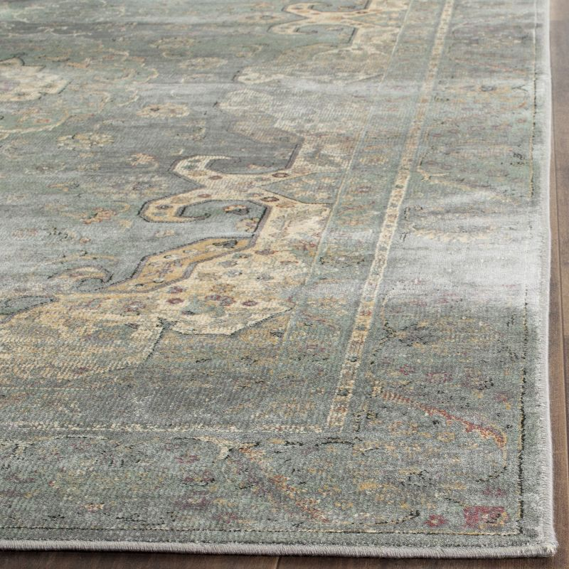 Vintage VTG137 Power Loomed Indoor Accent Rug - Grey/Multi - 3'3"x5'7" - Safavieh.
