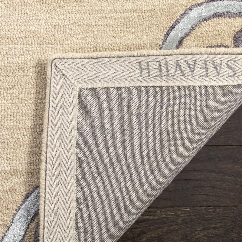 Dip Dye DDY510 Hand Tufted Indoor Accent Rug - Beige/Blue - 3'x5' - Safavieh