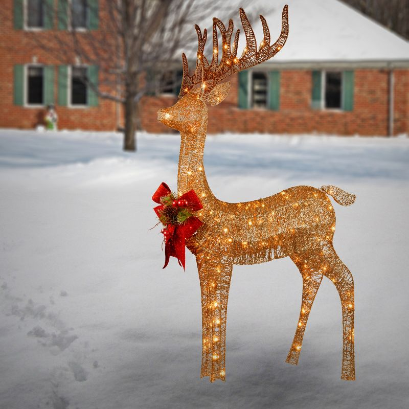 48" Prelit Standing Reindeer - National Tree Company