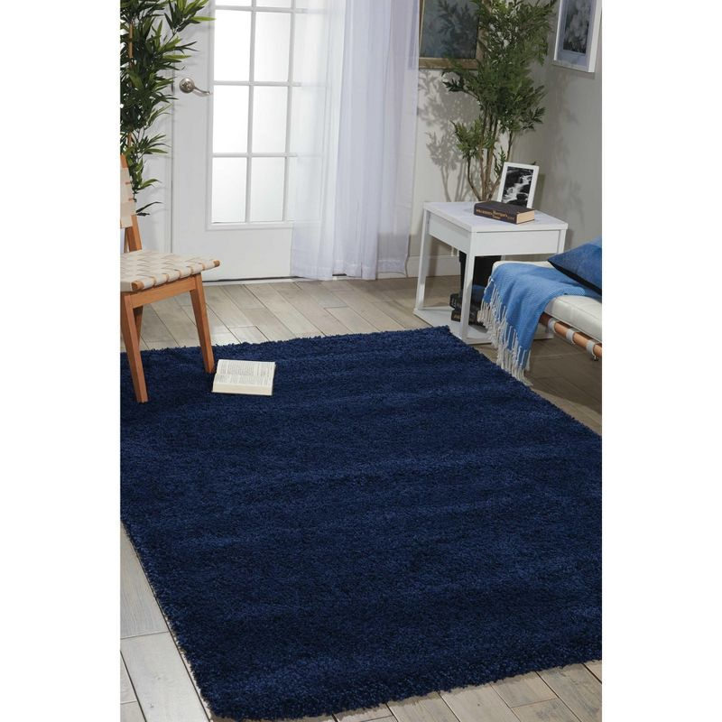 Nourison Amore Ink Shag Indoor Area Rug AMOR1 7'10" x 10'10"