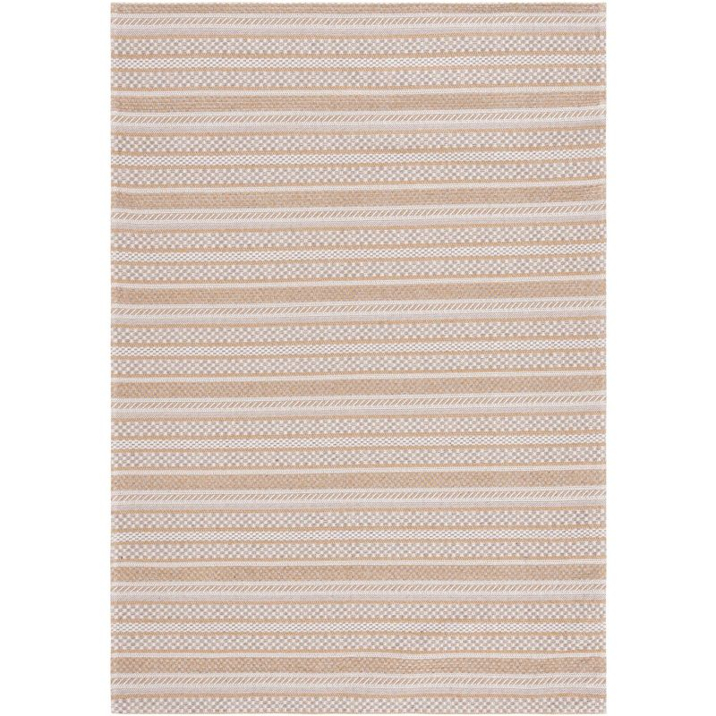Martha Stewart Rugs Martha Stewart 412 100% Cotton Striped Rug