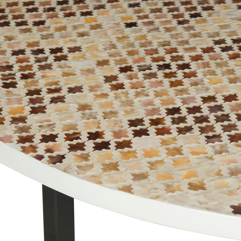Cheyenne Coffee Table - Brown/Multi - Safavieh