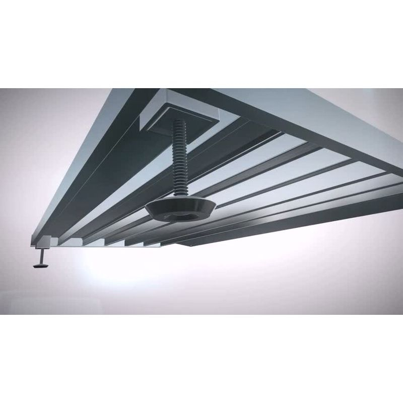 EZ-ACCESS TRANSITIONS 24 Inch Portable Self Supporting Aluminum Angled Entry Threshold Ramp Ideal for Uneven Surfaces or Single Step Rises