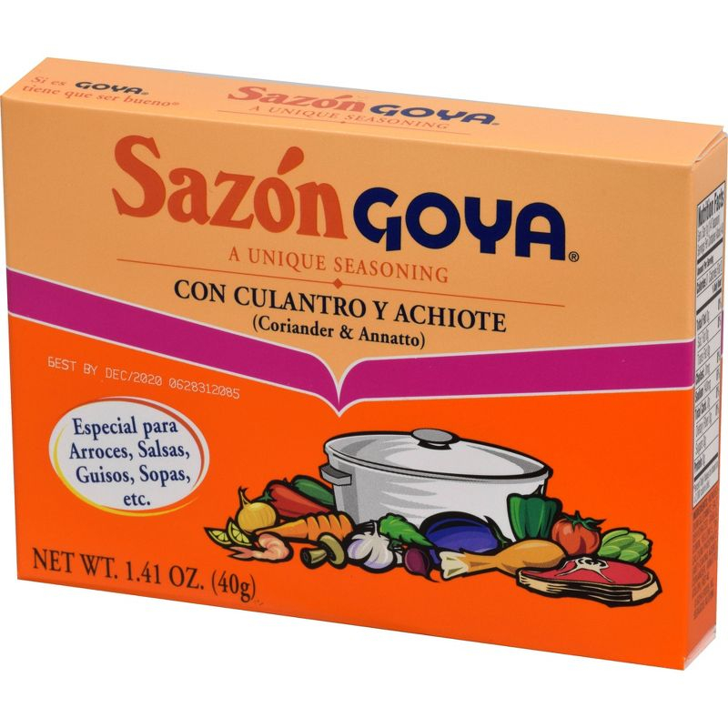 Goya Sazon Culantro y Achiote 1.41oz