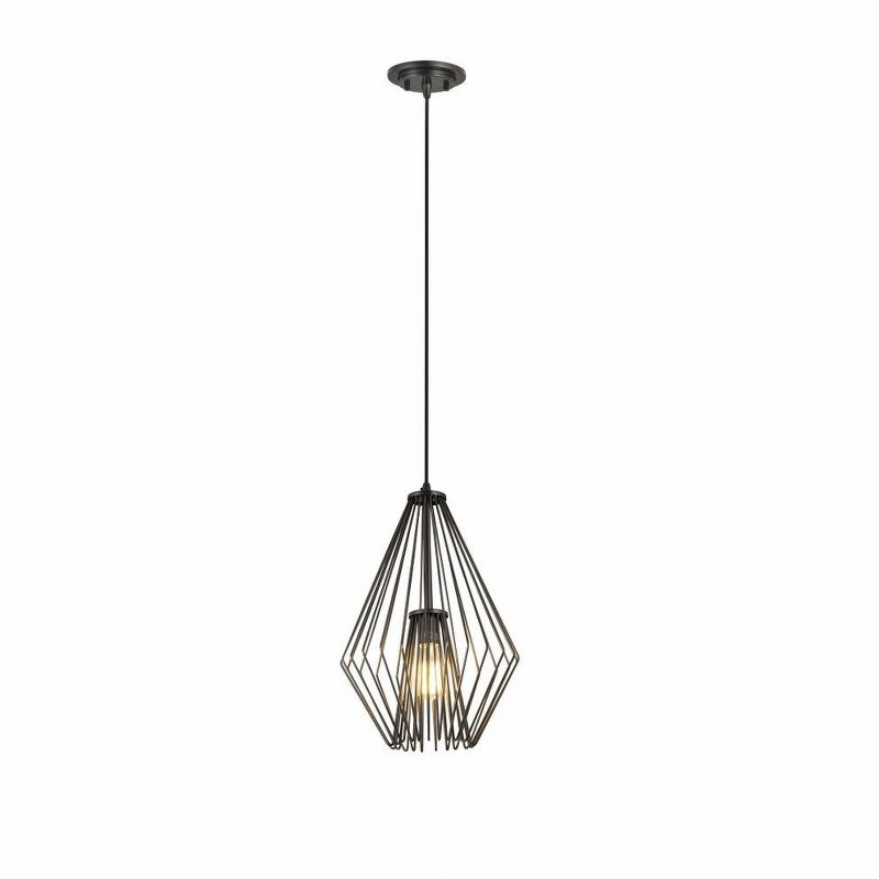 Z-Lite Quintus 1 - Light Pendant in  Plated Bronze