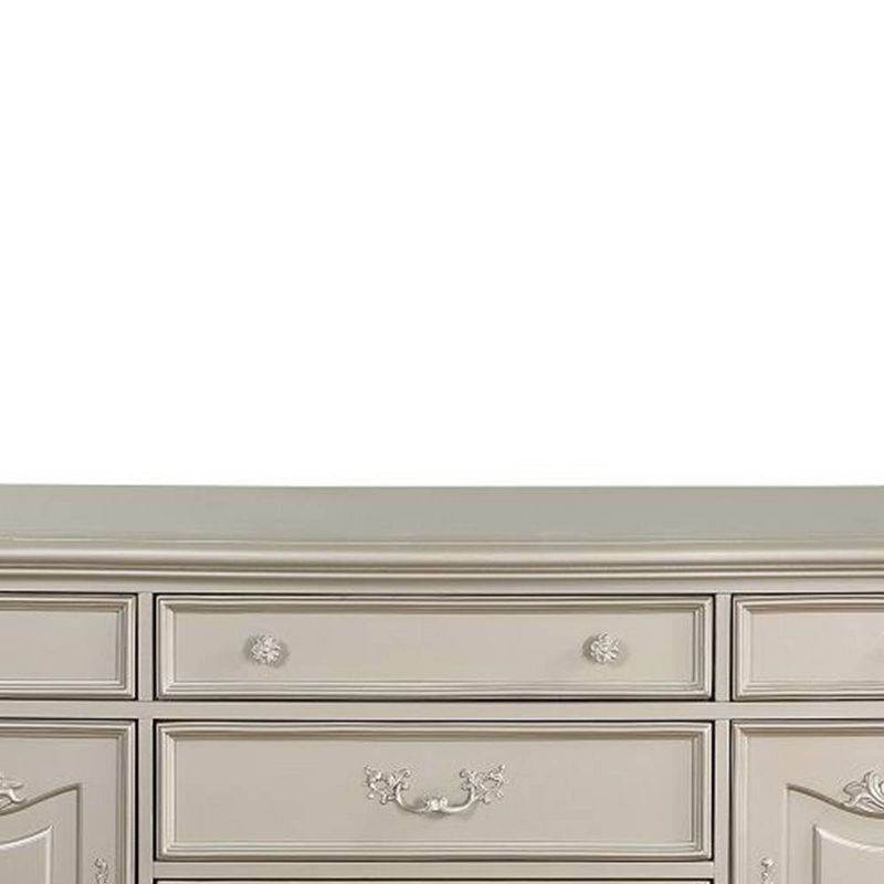 Acme Furniture 71" Bently Dresser Champagne Finish