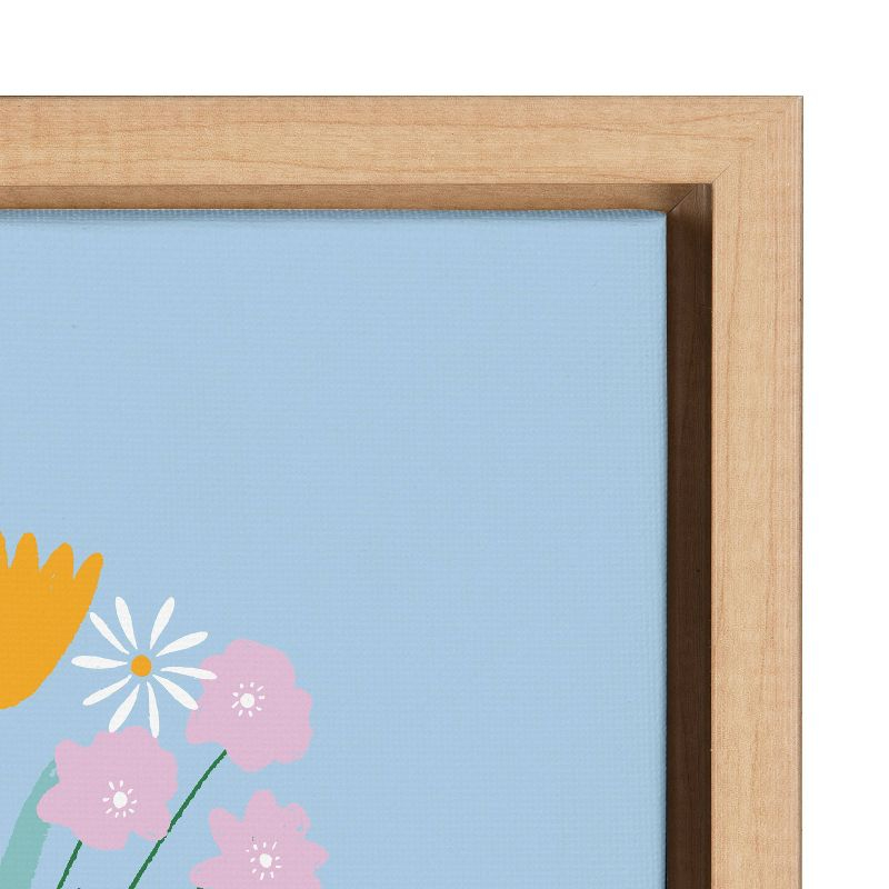 Kate and Laurel " Happy Flowers " by Duchess Plum (Aislinn Simmonds) Painting Print