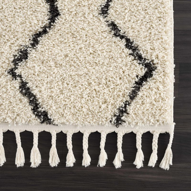Hauteloom Rectangle Area Rug   Charcoal