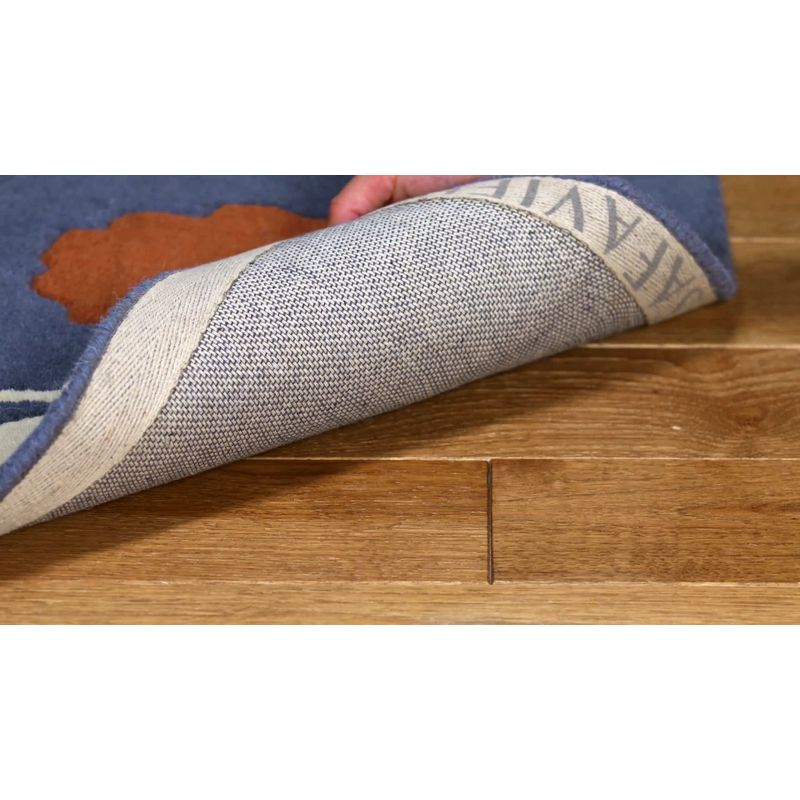 Soho SOH772 Hand Tufted Indoor Accent Rug - Black/Multi - 3'6"x5'6" - Safavieh.