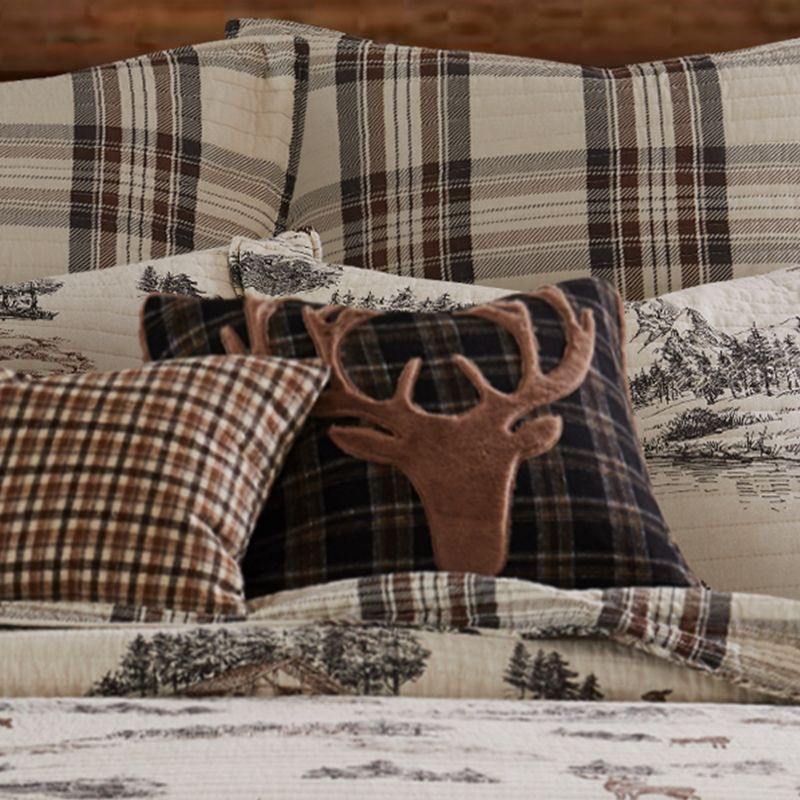 Lodge Toile Antler Pillow - Levtex Home