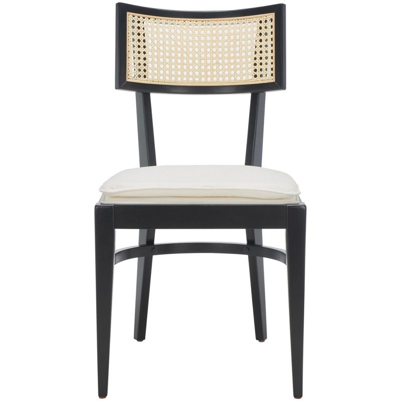 Galway Cane Dining Chair - DCH1007 - Black/Natural - Safavieh