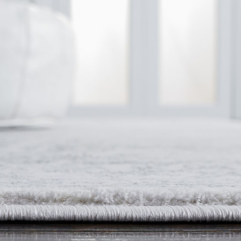 Carnegie CNG631 Power Loomed Accent Rug - Cream/Dark Grey - 2'3"x4' - Safavieh.