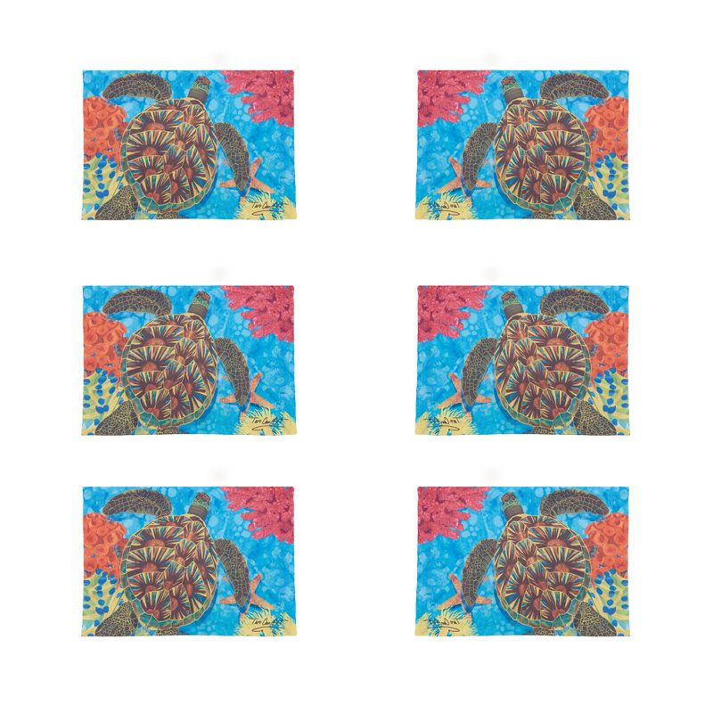 C&F Home Turtle Printed Placemat Set of 6