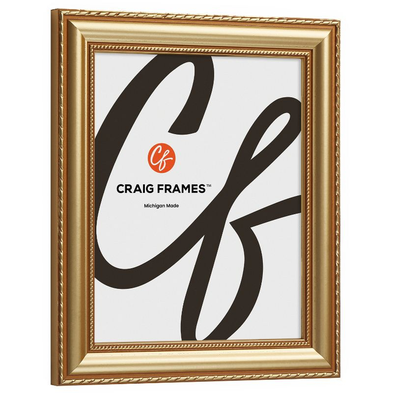 Craig Frames Victoria 8.5x11 inch Ornate Gold Picture Frame