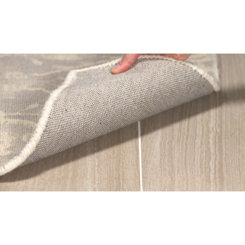 Restoration Vintage RVT532 Hand Tufted Accent Rug - Charcoal/Ivory - 2'x3' - Safavieh.