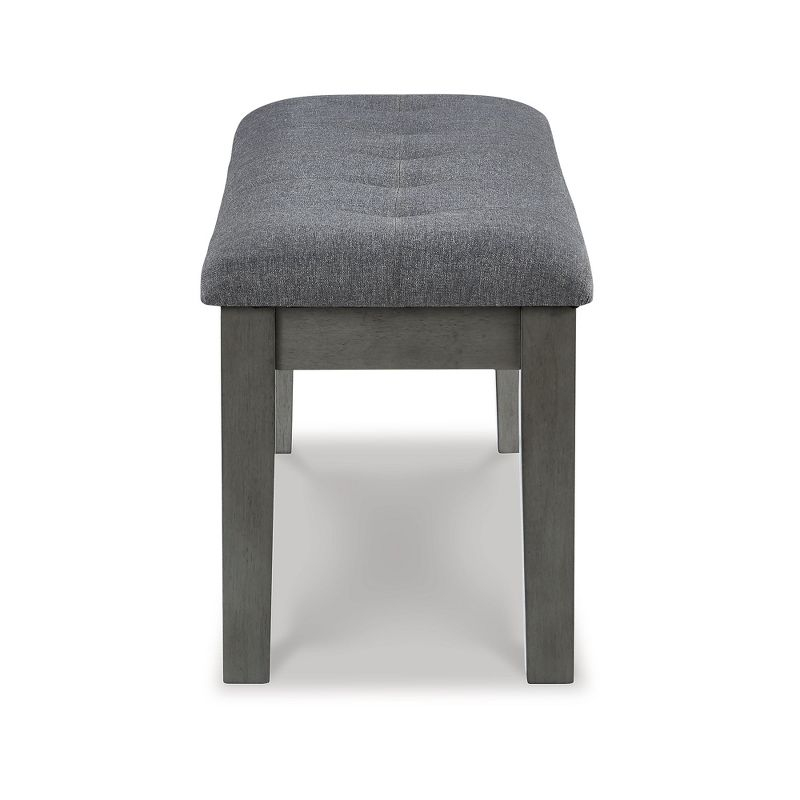Signature Design by Ashley Contemporary Hallanden 50" Dining Bench Two-tone Gray