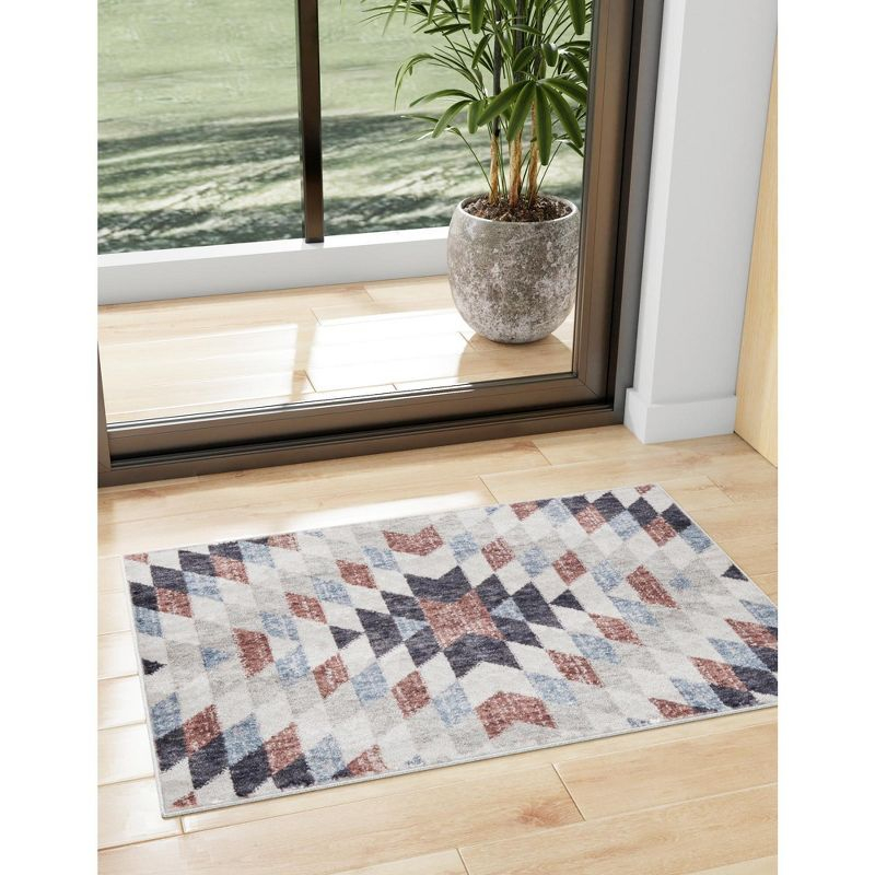 Unique Loom 2' 0 x 3' 0 Multi Eco Southwestern Escalante Area Rug