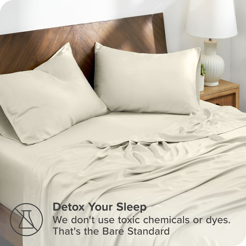 Twin XL Natural TENCEL™ Lyocell Sheet Set by Bare Home