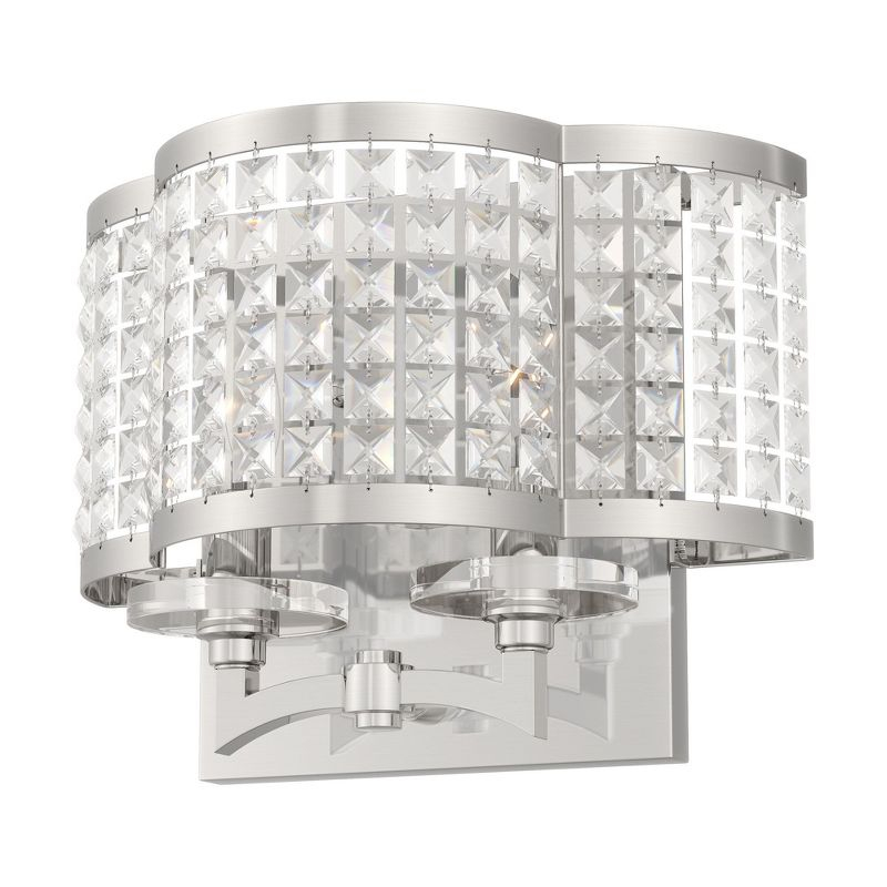 Livex Lighting Grammercy 2 - Light Wall Light in  Brushed Nickel