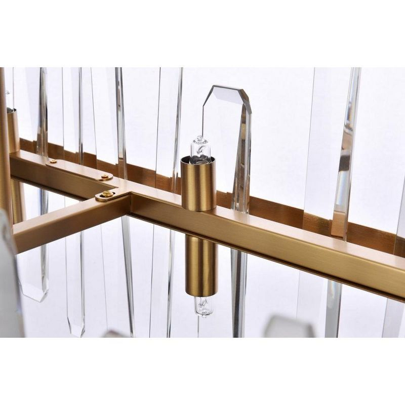 Elegant Lighting Serena 16 - Light Chandelier in  Satin Gold
